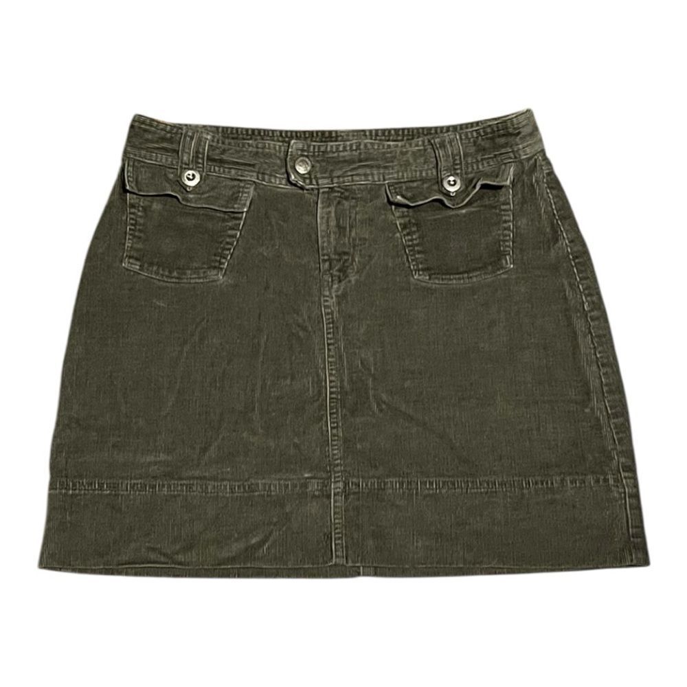 Patagonia Women's Corduroy Mini Skirt in Grey size 4